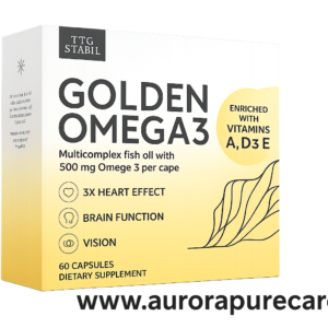 Golden Omega3 Fish Oil, Vitamin A, E & D