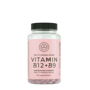 Natural Vitamin B12 + B9 (Folate)
